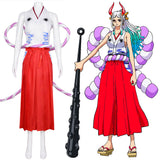 One Piece Yamato Conjunto De Cosplay Falda Trajes De Disfraces De Halloween Carnaval Fiesta