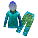 Película Luca Niños Luca sudadera con capucha 3D Impreso Cosplay Disfraz Halloween Carnaval Traje