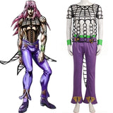 Anime JoJo‘s Bizarre Adventure Diavolo Cosplay Disfraz Traje Navidad Carnaval Fiesta