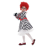 Niños Payaso Vestido Cosplay Disfraz Gracioso Halloween Carnaval Fiesta Traje