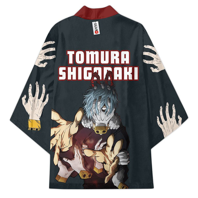 Anime My Hero Academia Tomura Shigaraki Cosplay Capa Kimono Cárdigan Abrigo Toga Pijama Casual