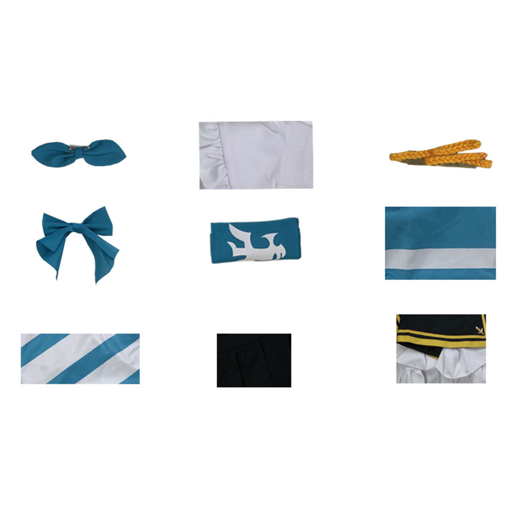 Anime Pretty Derby- Mejiro McQueen Cosplay Disfraz Halloween Fiesta Carnaval Traje Per.