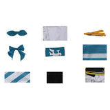 Anime Pretty Derby- Mejiro McQueen Cosplay Disfraz Halloween Fiesta Carnaval Traje Per.