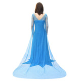 Anime Frozen Elsa Anna Cosplay Disfraz Halloween Falda Vestido Navidad Traje Per.