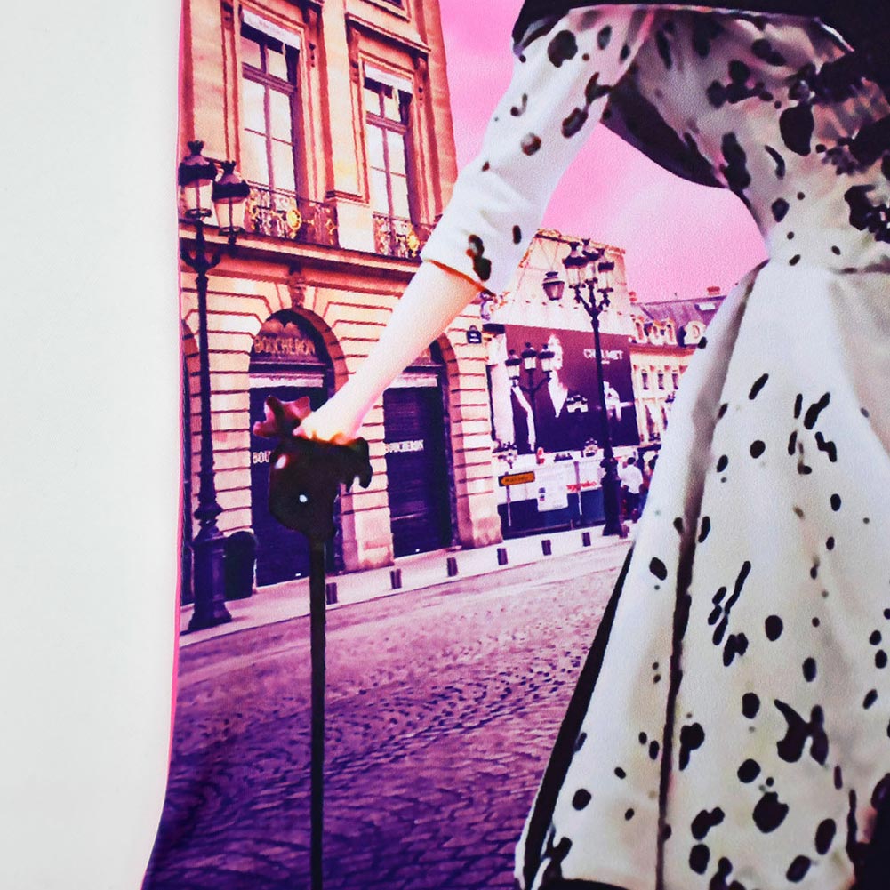 Película Cruella Niños Pijama Vestido falda Cosplay Disfraz Halloween 3D Impreso Carnaval Traje