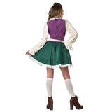 Cerveza tradicional Dirndl del Oktoberfest de Baviera Cosplay Disfraz Halloween Falda Carnaval Traje Mujer Per.