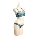 Anime JoJo‘s Bizarre Adventure Jolyne Cujoh Cosplay Fiesta Disfraz Traje de Baño Creación Secundaria-DISFRAZDEDIADEBRUJAS.ES®