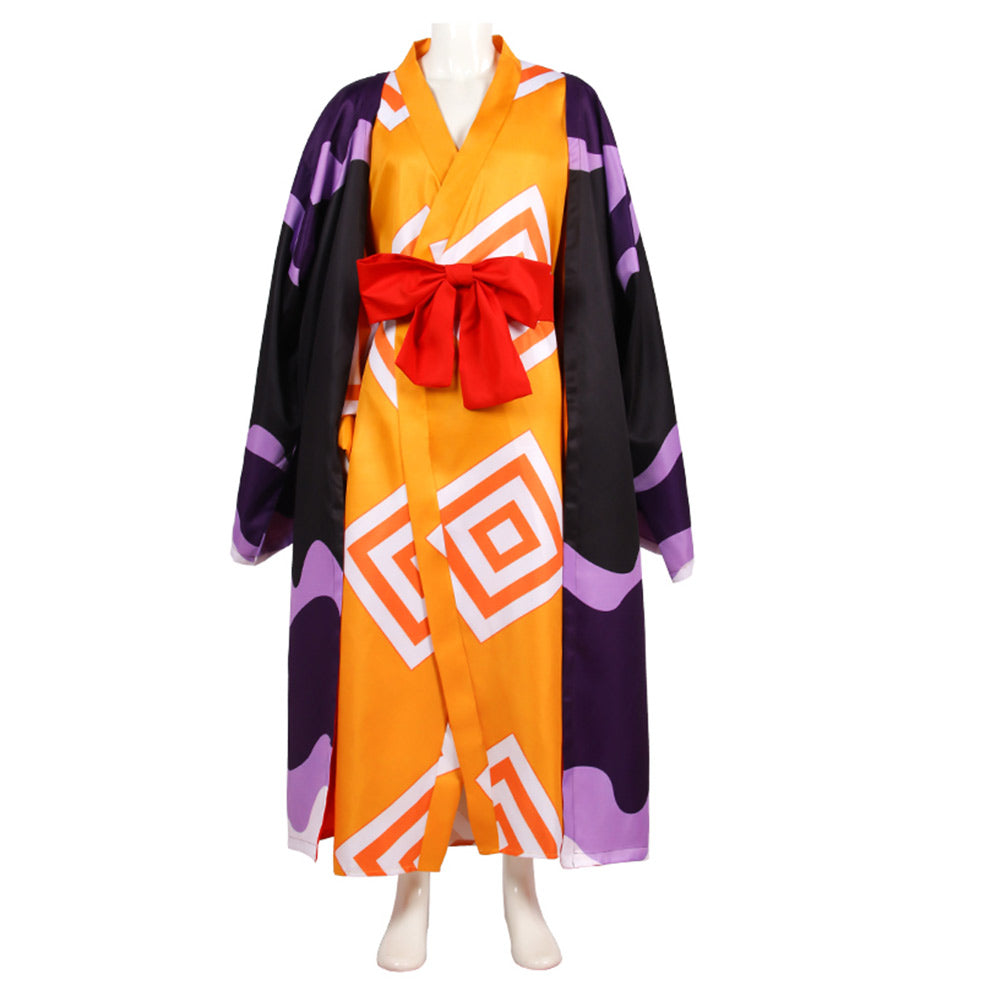 Anime One Piece Jinbe Kimono Cosplay Navidad Disfraz Traje Vestido Carnaval