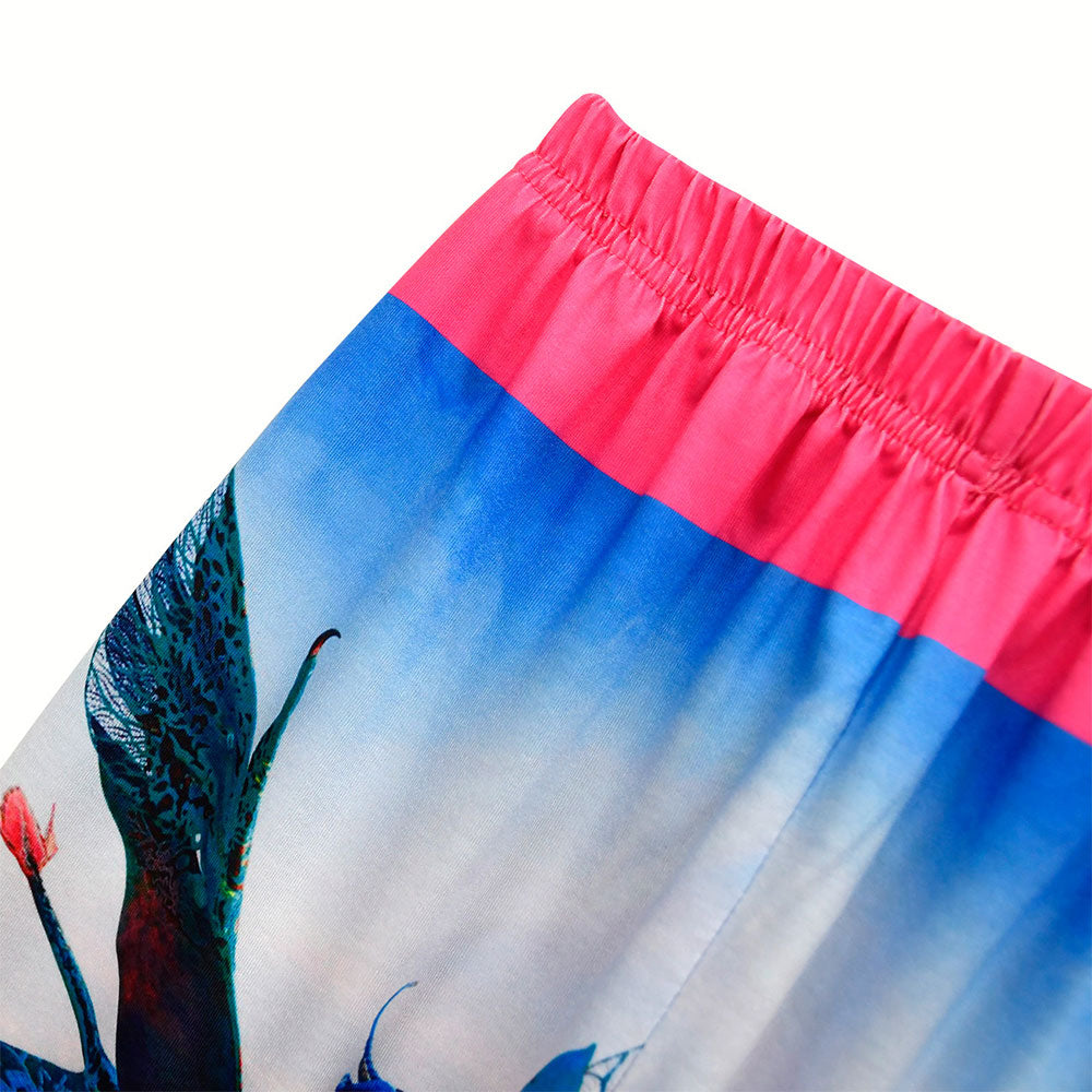 Avatar:The Way of Water Cosplay Disfraz Niñas Chicas Camiseta Pantalones Cortos Traje de Carnaval Fiesta