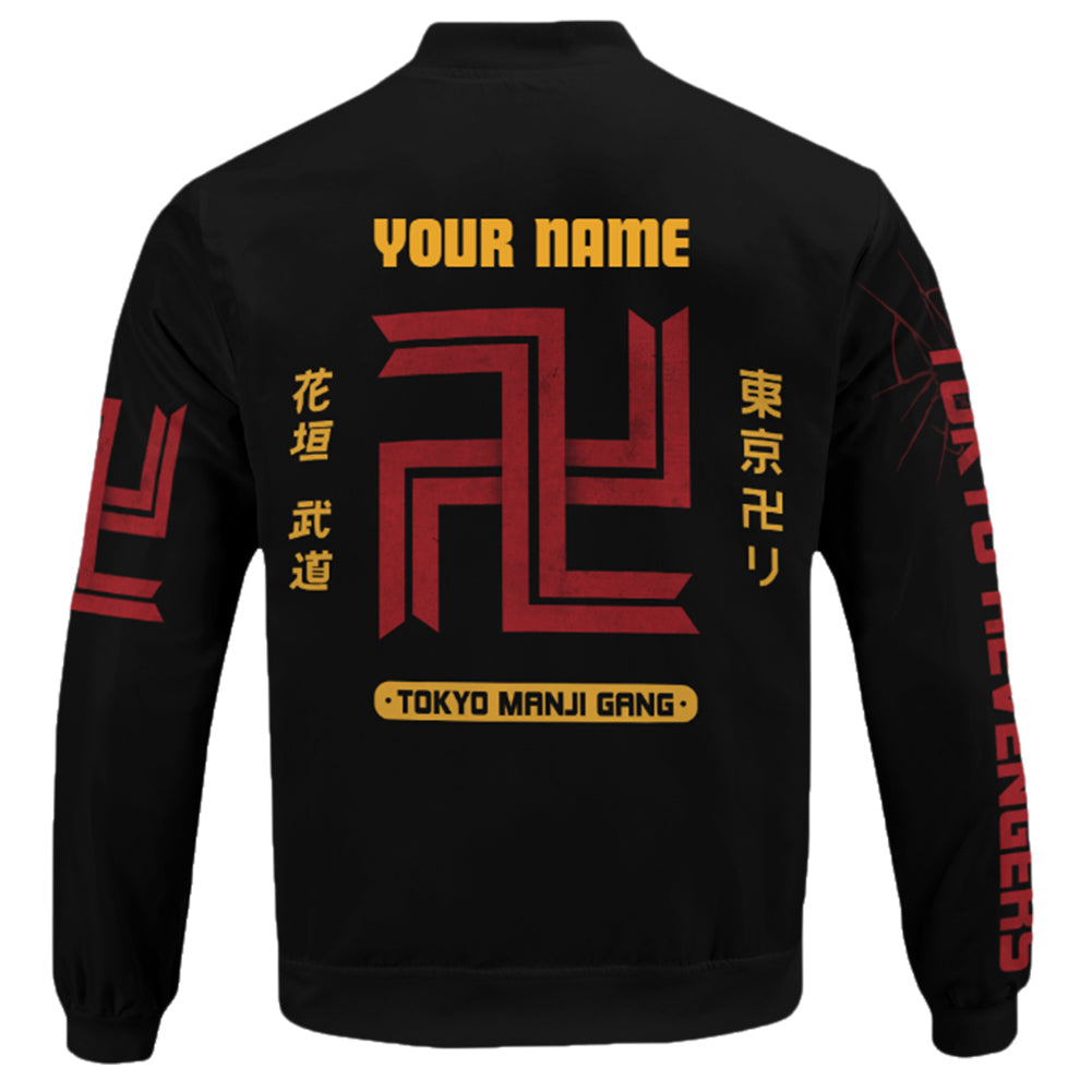 Anime Tokyo Revengers 3D Impreso Cosplay Disfraz Halloween Carnaval Traje cremallera Abrigo de chaqueta hombre