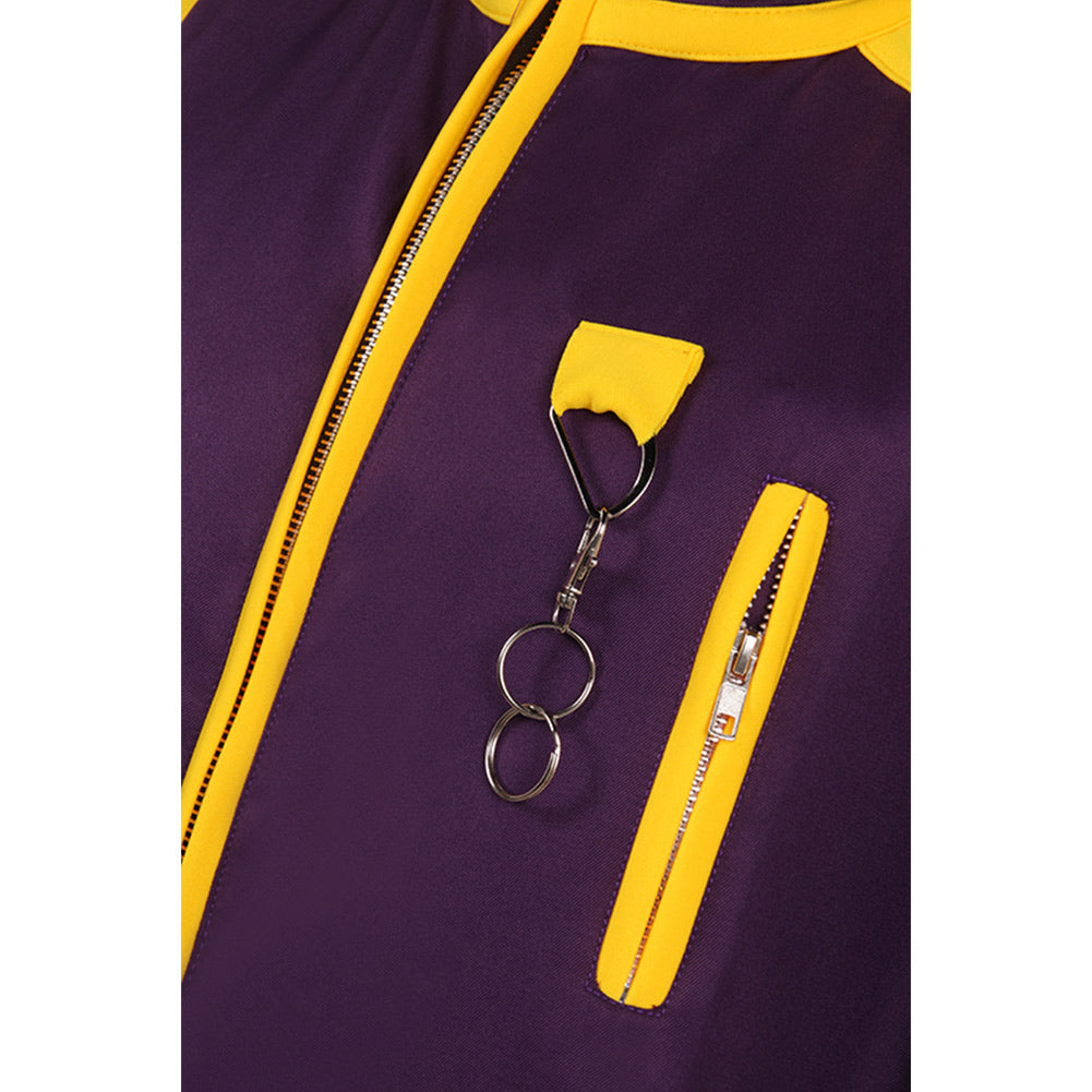Anime JoJo‘s Bizarre Adventure Kujo Jotaro Sudadera Cosplay Navidad Fiesta 3D Impreso Casual Chaqueta