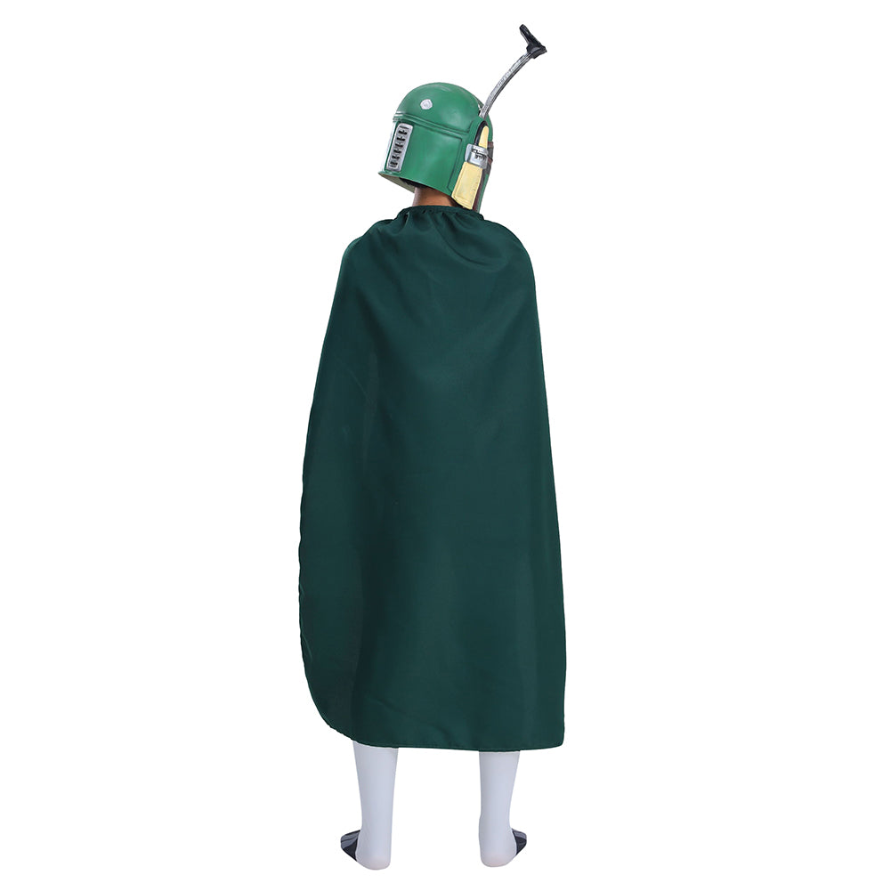 Película Star Wars Boba Fett Niños Cosplay Halloween Disfraz Fiesta Conjunto Carnaval Traje Per.