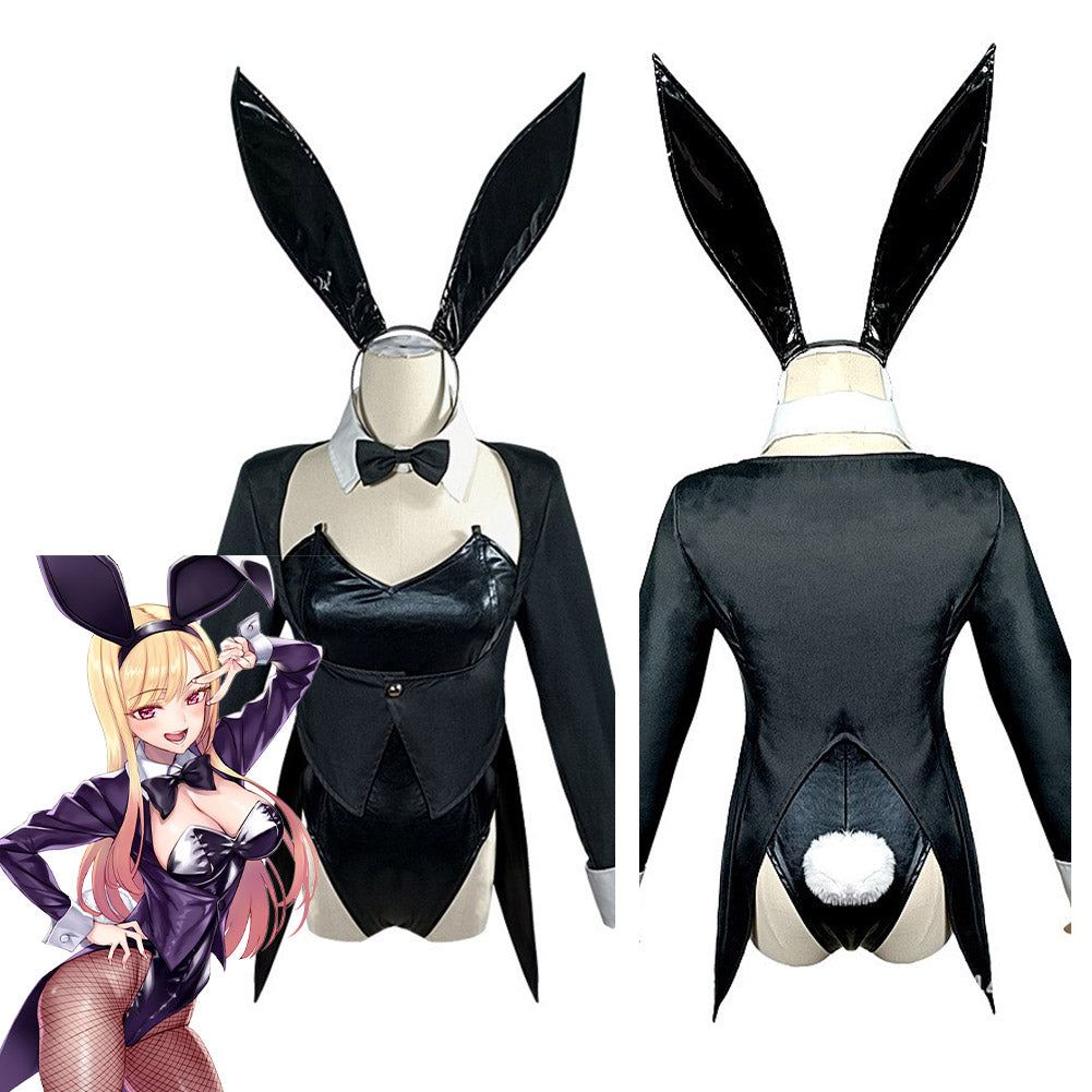 Anime My Dress-Up Darling Kitagawa Marin Conejo Cosplay Disfraz Traje Navidad Carnaval Fiesta