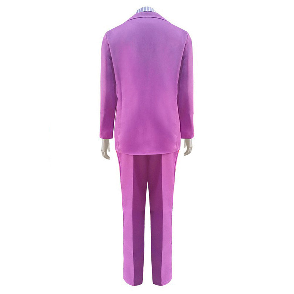 Anime JoJo‘s Bizarre Adventure Kira Yoshikage Cosplay Disfraz Traje Fiesta Navidad Carnaval