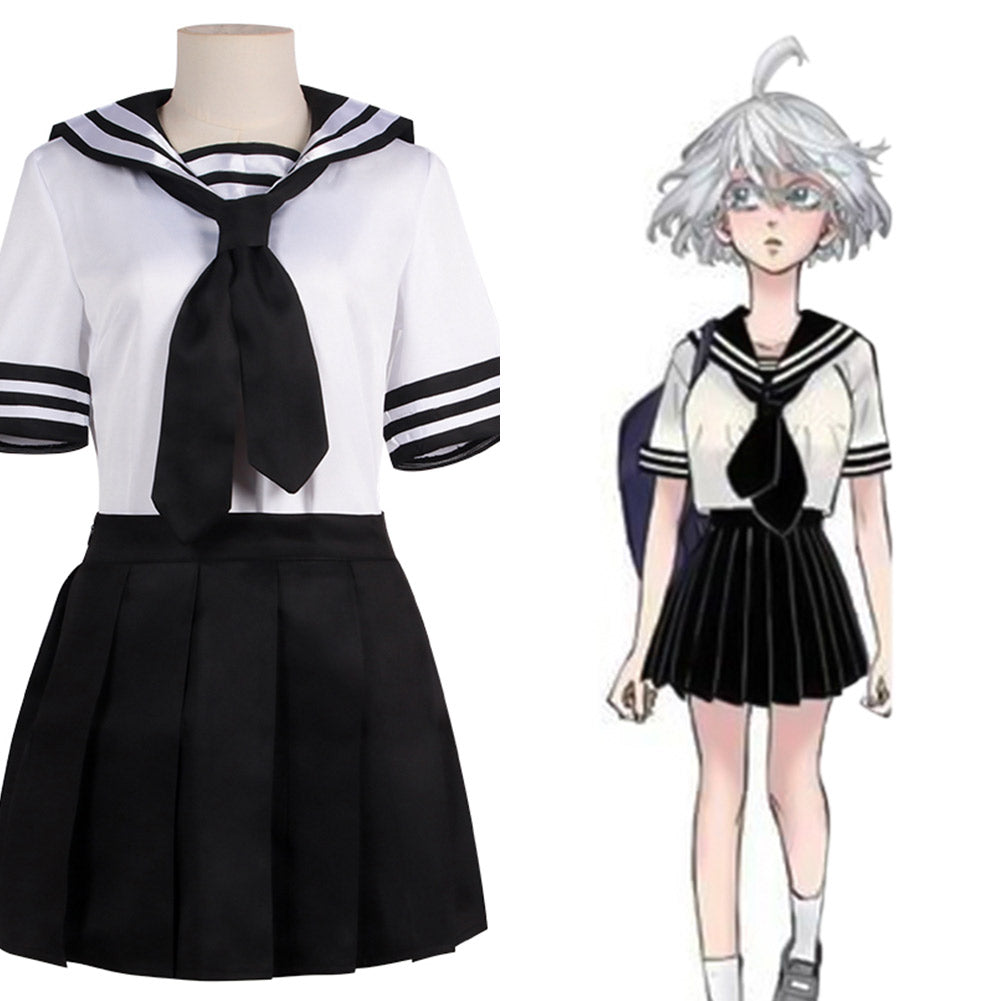 Anime Tokyo Revengers Kawaragi Senju JK Uniforme marinero Cosplay Disfraz Halloween Fiesta Conjunto Carnaval Per.