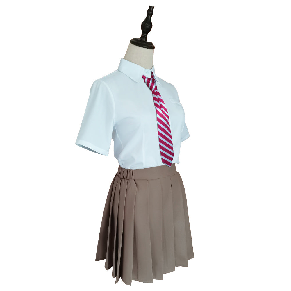 Anime Tokyo Revengers Tachibana Hinata Cosplay Disfraz Halloween Top Falda Uniforme Per.