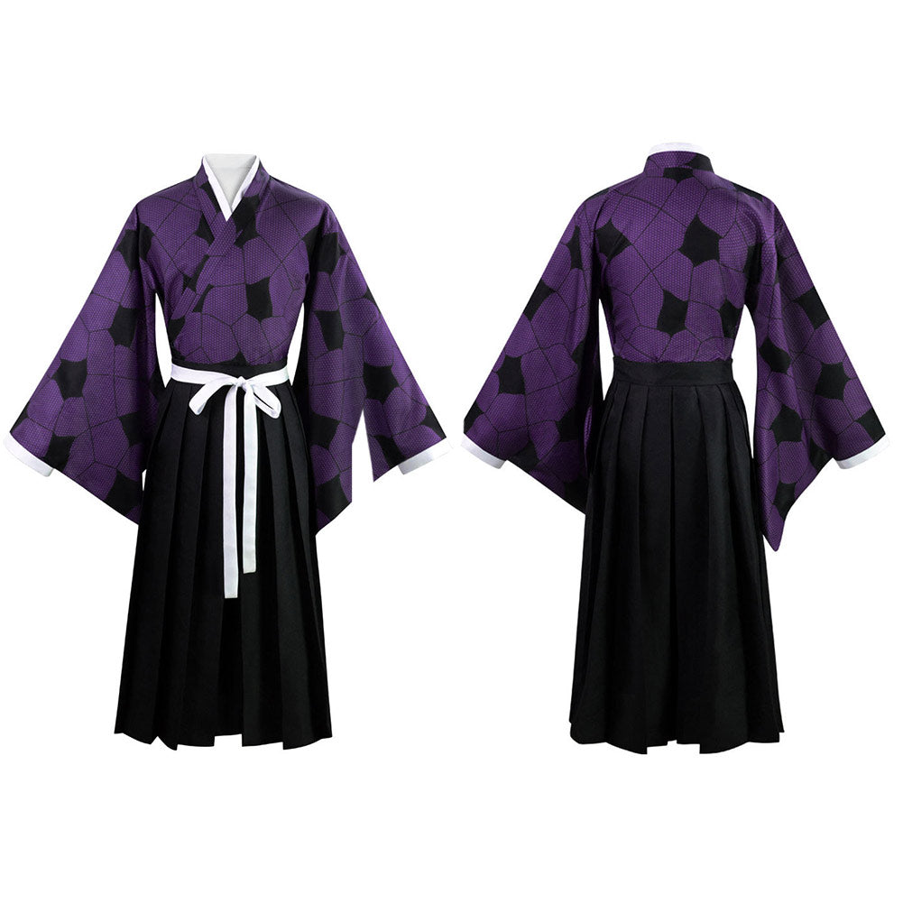 Demon Slayer Kokushibo Traje De Cosplay Disfraces Conjunto Traje De Carnaval Halloween Fiesta