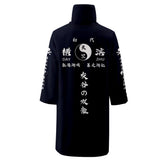 Anime Tokyo Revengers Sudadera Bata de capa con cremallera Abrigo largo de chaqueta con cuello alto Cosplay Disfraz Halloween Carnaval hombre diario Traje