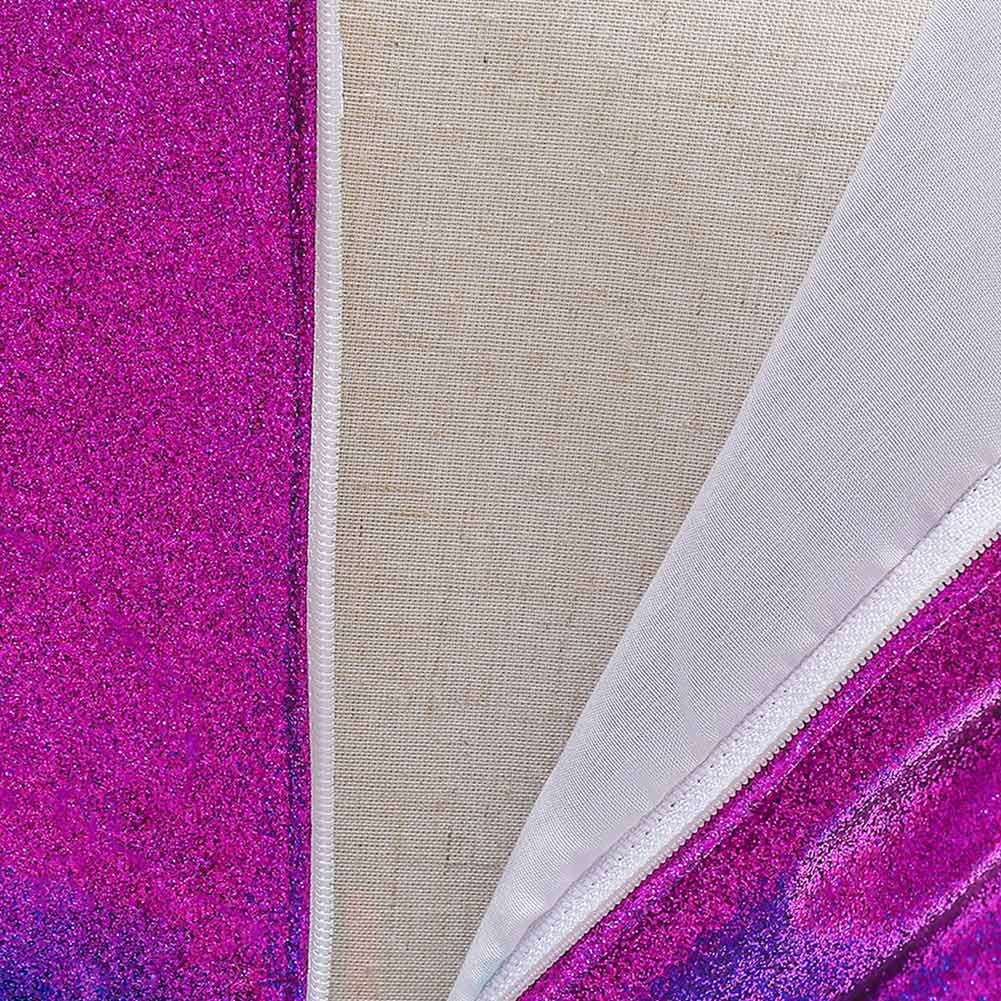 Mermaid Vestido de red de sirena fiesta de bodas de niños vestido de princesa mariposa grande lentejuelas disfraz de Halloween Per.