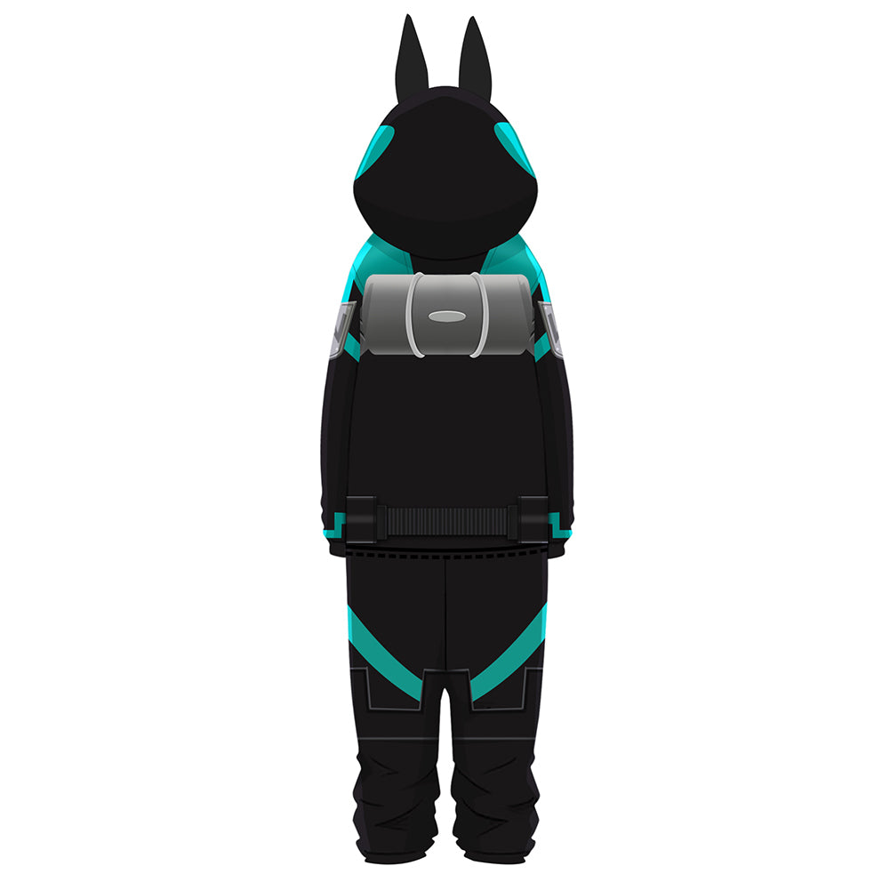 Anime My Hero Academia Midoriya Izuku Pijama Cosplay Navidad Halloween Mono Carnaval