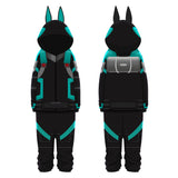 Anime My Hero Academia Midoriya Izuku Pijama Cosplay Navidad Halloween Mono Carnaval