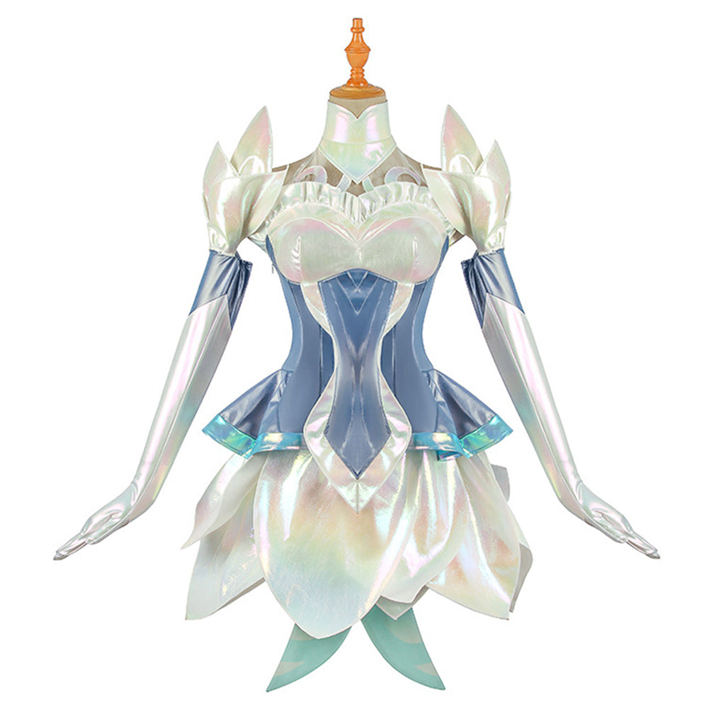 Juego League of Legends LoL Zyra Rise of the Thorns Crystal Rose Precioso Cosplay Disfraz Halloween Carnaval Traje Per.