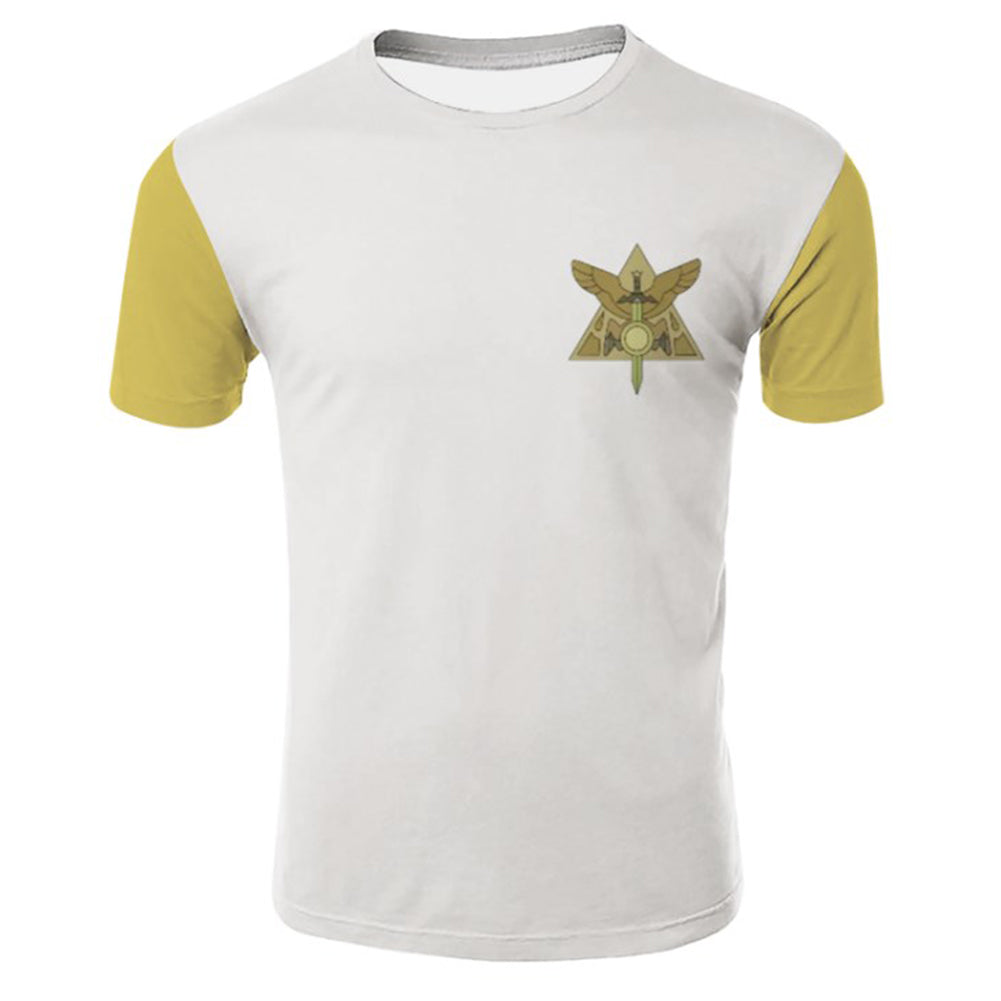 Anime The Owl House Cosplay Hombre Mujer Verano Impresión 3D Camiseta Manga Corta