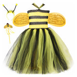 Abejas Ala Niños Cosplay Halloween Disfraz Fiesta Vestido Carnaval Traje Per.