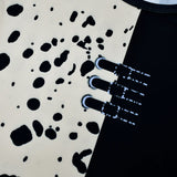 Película Cruella Niños Vestido falda Cosplay Disfraz Halloween Carnaval Traje