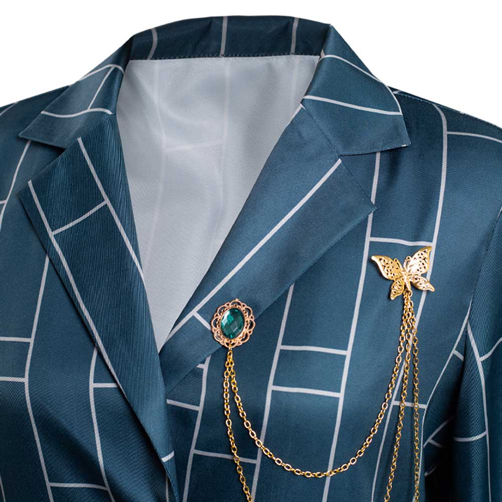 Anime JoJo‘s Bizarre Adventure Stone Ocean Jolyne Cujoh Disfraz Halloween Carnaval Traje Per.