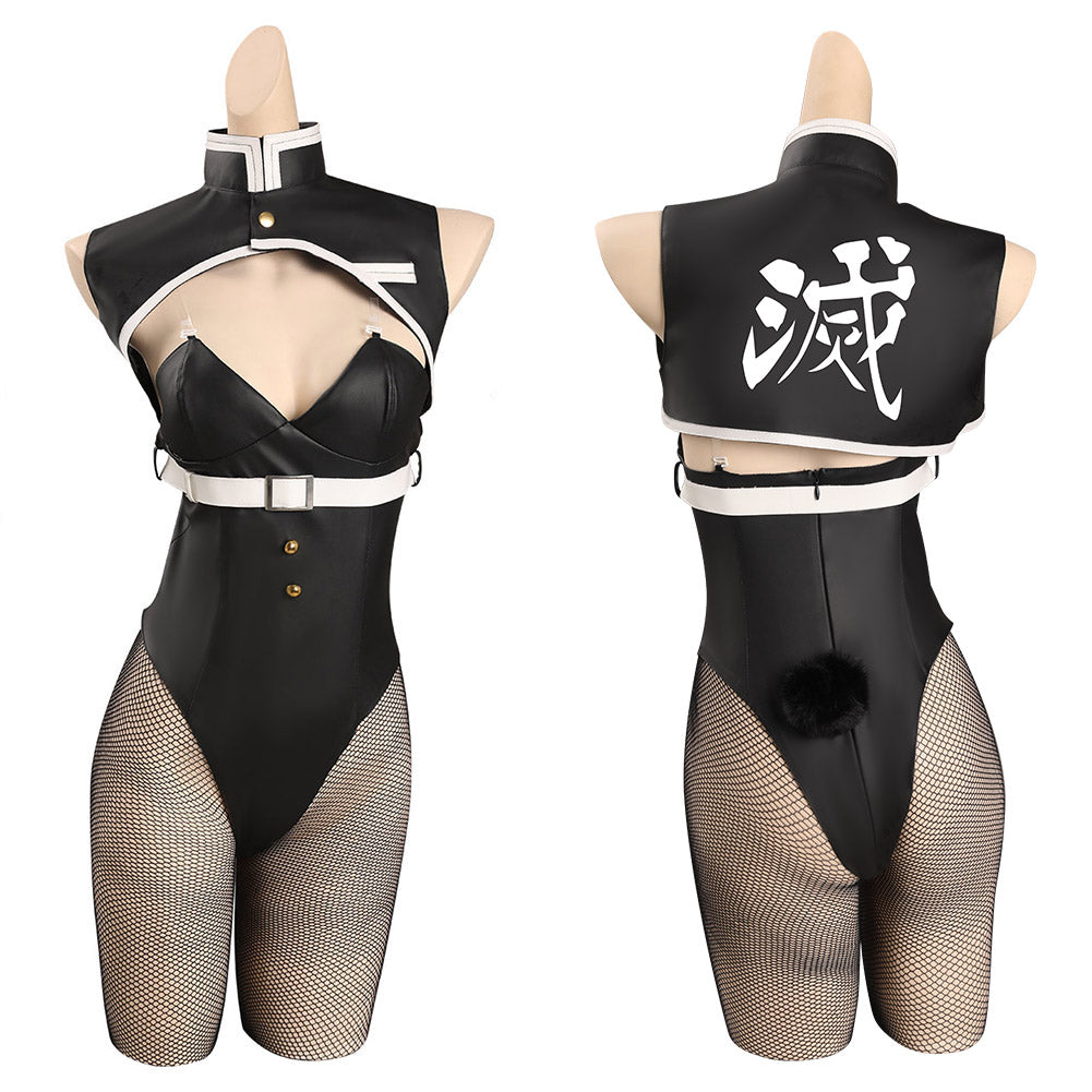 Anime Demon Slayer Uzui Tengen Conejita Cosplay Disfraz Traje Fiesta Halloween Carnaval DISFRAZDEDIADEBRUJAS.ES®