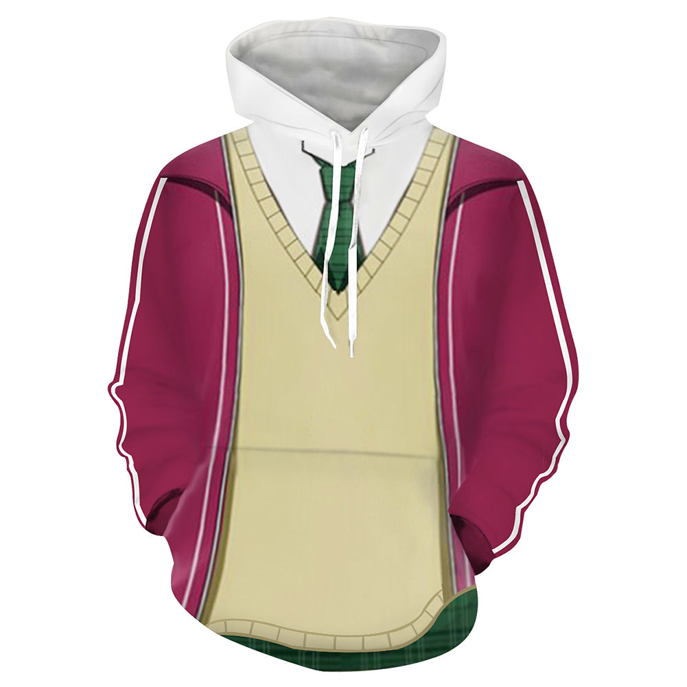 Anime Battle in 5 seconds after meeting Yuuri Amakage Sudadera 3D Impreso Cosplay Disfraz Halloween Carnaval hombre diario Traje