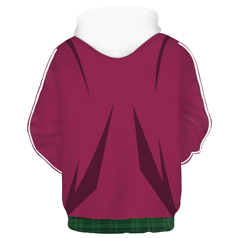 Anime Battle in 5 seconds after meeting Yuuri Amakage Sudadera 3D Impreso Cosplay Disfraz Halloween Carnaval hombre diario Traje