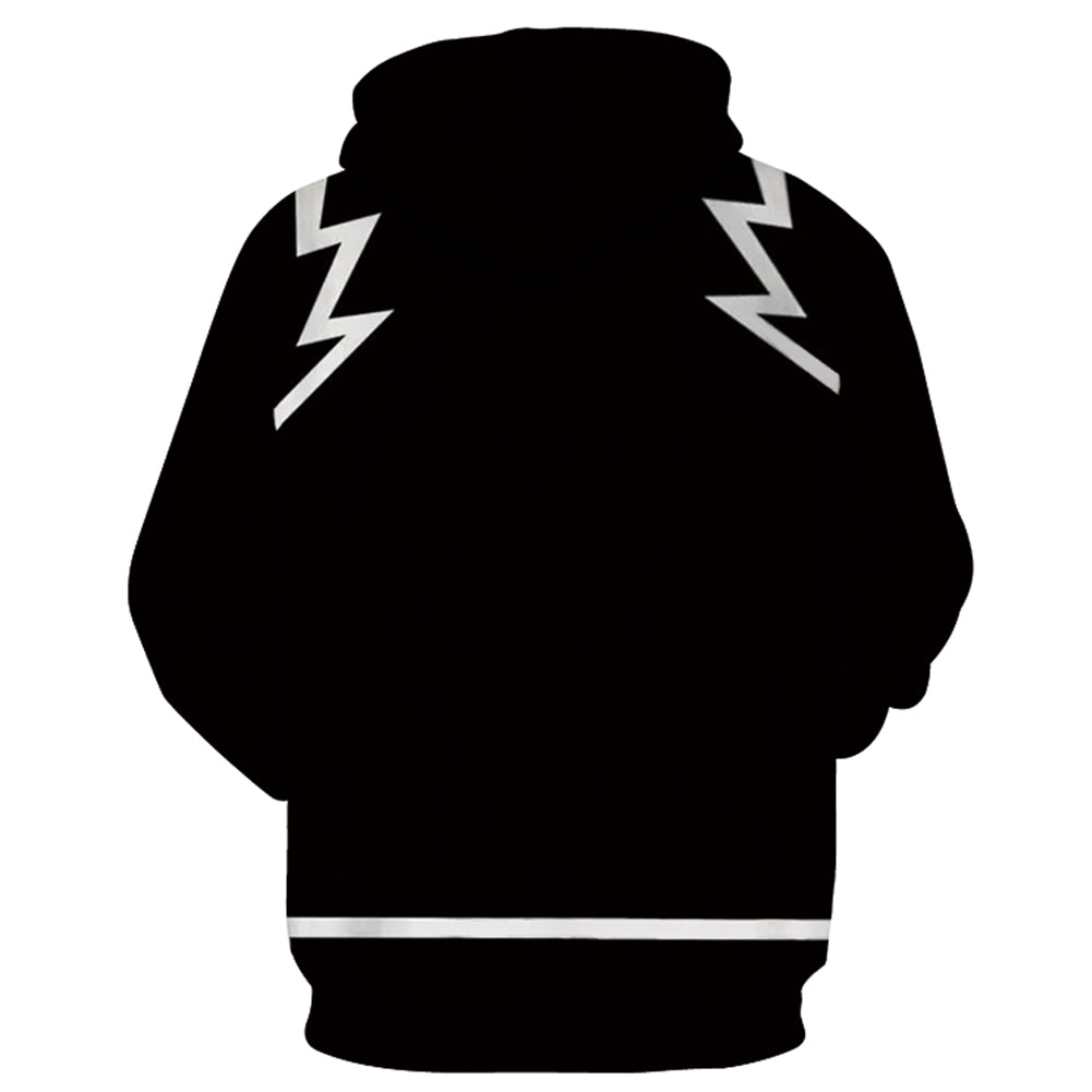Anime My Hero Academia Denki Kaminari Sudadera Cosplay Navidad Fiesta 3D Impreso