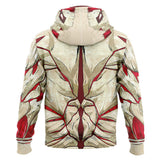 Anime Attack on Titan Blind Titan Reiner Sudadera Cosplay Navidad Fiesta 3D Impreso chaqueta