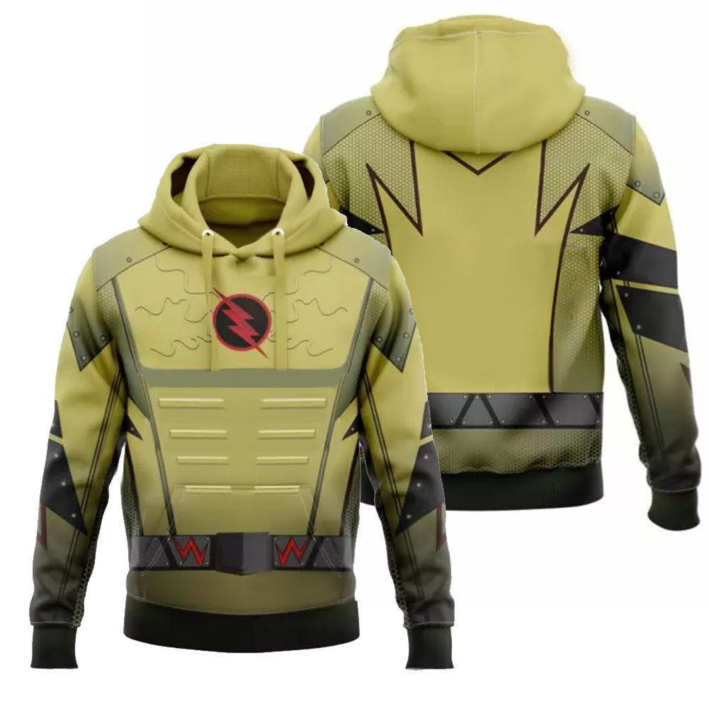 The Flash Cosplay Sudadera Con Capucha Impresa 3D Casual Sudadera De Calle Sudadera General Adulto Hombre Mujer
