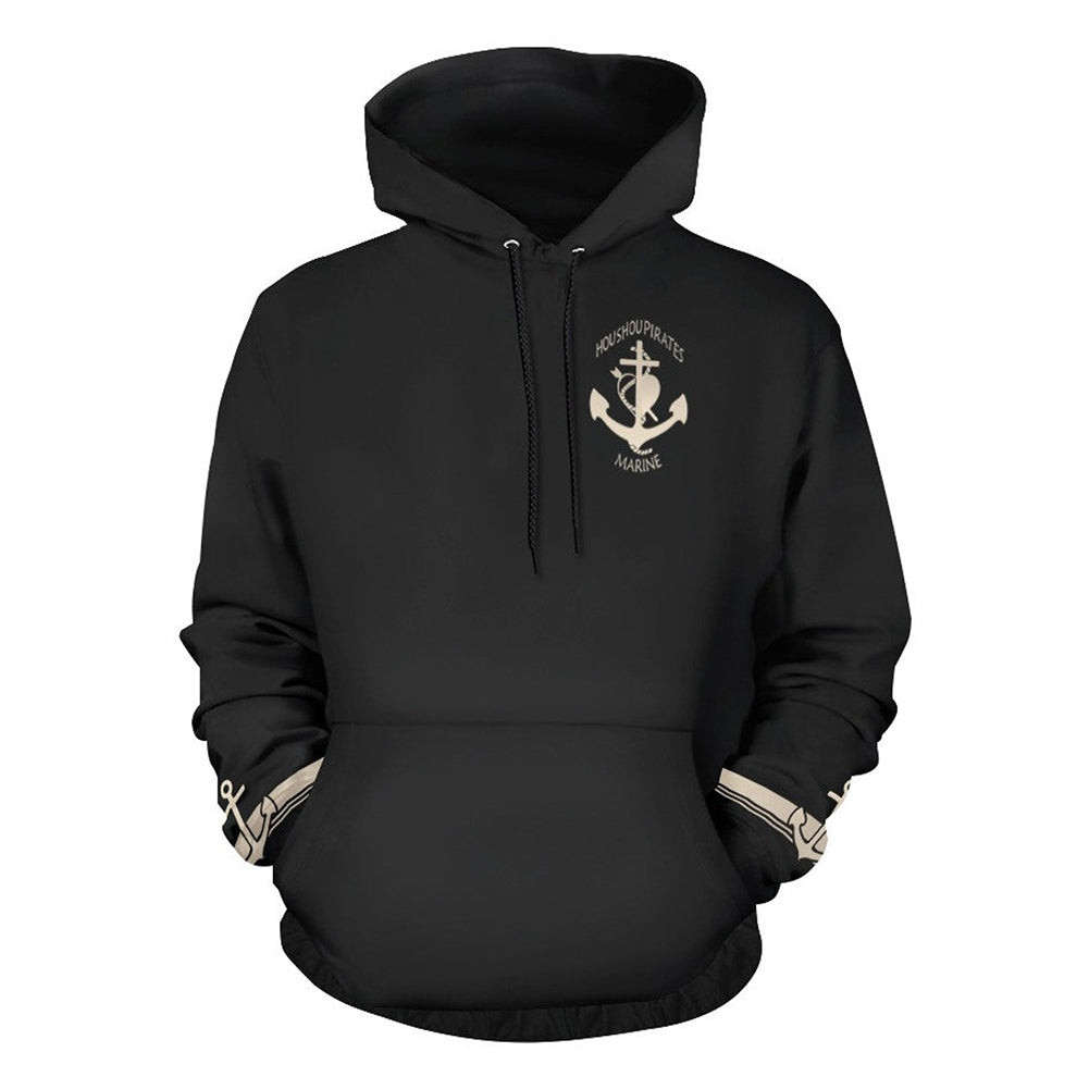 Juego Hololive Houshou Marine Sudadera Cosplay Halloween Carnaval Fiesta 3D Impreso