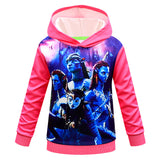 Avatar Niños Traje De Cosplay Sudadera Con Capucha Impresa 3D Chaqueta Larga Con Cordón Zip Up Abrigo