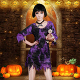 Halloween Zombi Horror Vestido de Momia Egipcia para Adultos Femenino
