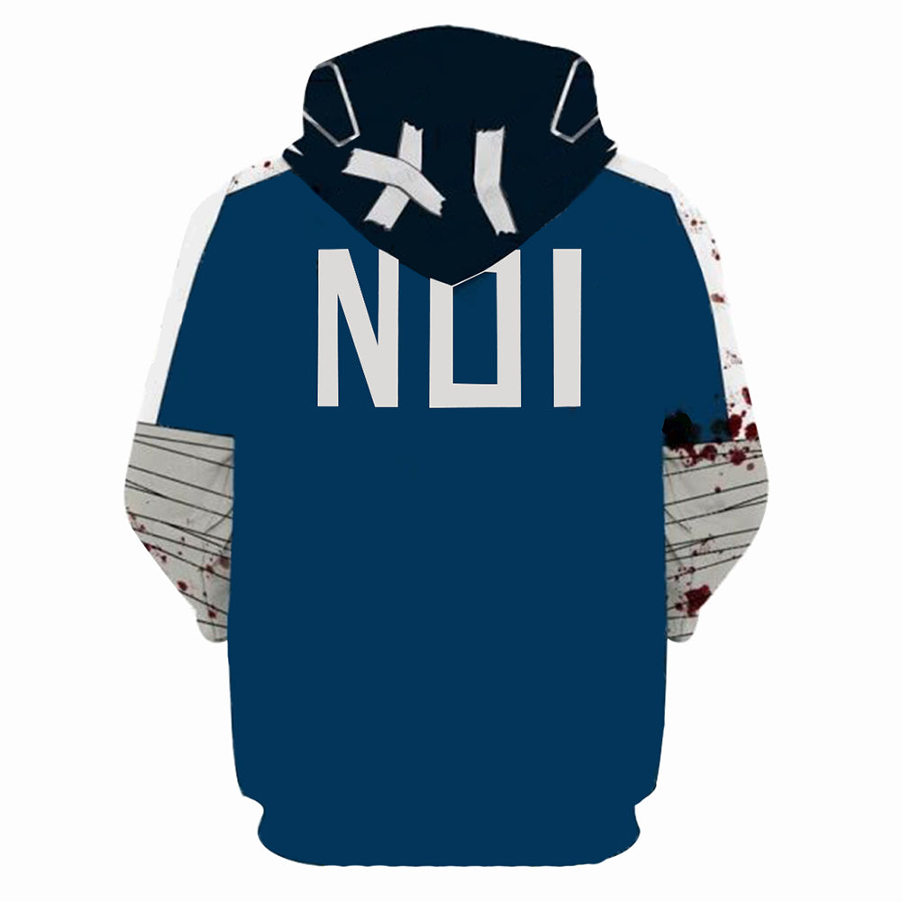 Anime Dorohedoro cosplay Sudadera 3D Impreso Cosplay Disfraz Halloween Carnaval Traje