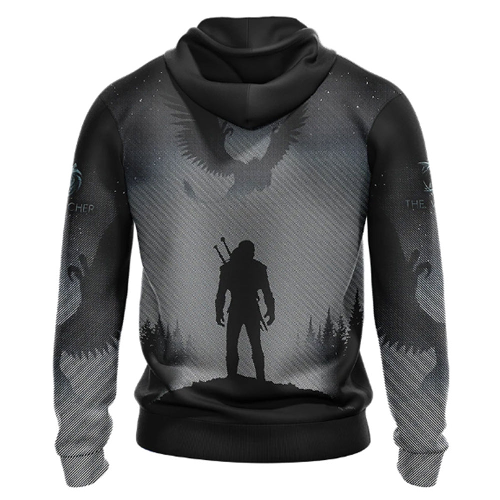 Series de Televisión The Witcher Sudadera Cosplay Halloween Disfraz Carnaval Traje 3D Impreso