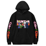Anime HUNTER×HUNTER Sudadera Estampada con Capucha Ropa Casual Unisex