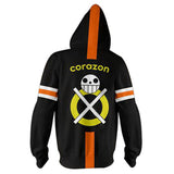 Anime One Piece Sudadera 3D Impreso Cosplay Disfraz Halloween Carnaval hombre diario Traje
