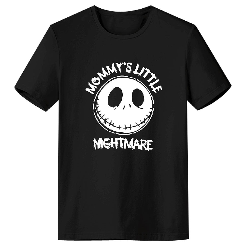 Pesadilla antes de Navidad The Nightmare Before Christmas Jack Skellington Cosplay Camiseta Estampada para Adultos Unisex
