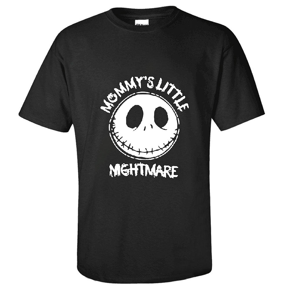 Pesadilla antes de Navidad The Nightmare Before Christmas Jack Skellington Cosplay Camiseta Estampada para Adultos Unisex