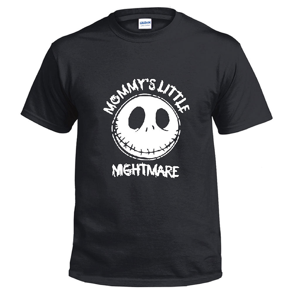 Pesadilla antes de Navidad The Nightmare Before Christmas Jack Skellington Cosplay Camiseta Estampada para Adultos Unisex
