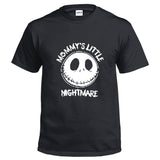 Pesadilla antes de Navidad The Nightmare Before Christmas Jack Skellington Cosplay Camiseta Estampada para Adultos Unisex