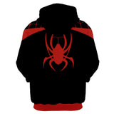 2020 Juego Spider-Man Hombre Araña Miles Morales Cosplay Sudadera Estampada con Capucha Unisex