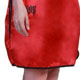 Halloween Disfraz Traje Chino Tang Cheongsam Rojo Vestido de Año Nuevo para Adultos Femenino