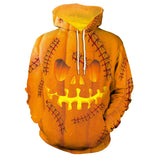 Calabazas de Halloween Sudadera 3D Impreso Cosplay Disfraz Carnaval Traje